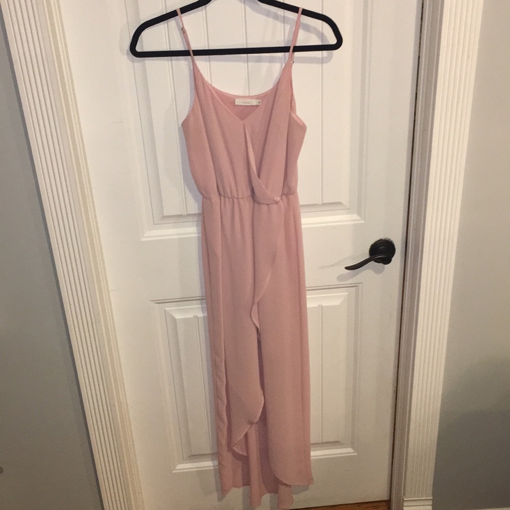 Beautiful blush long dress